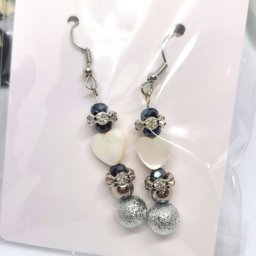 🆕️ OOAK Heart Earrings A1